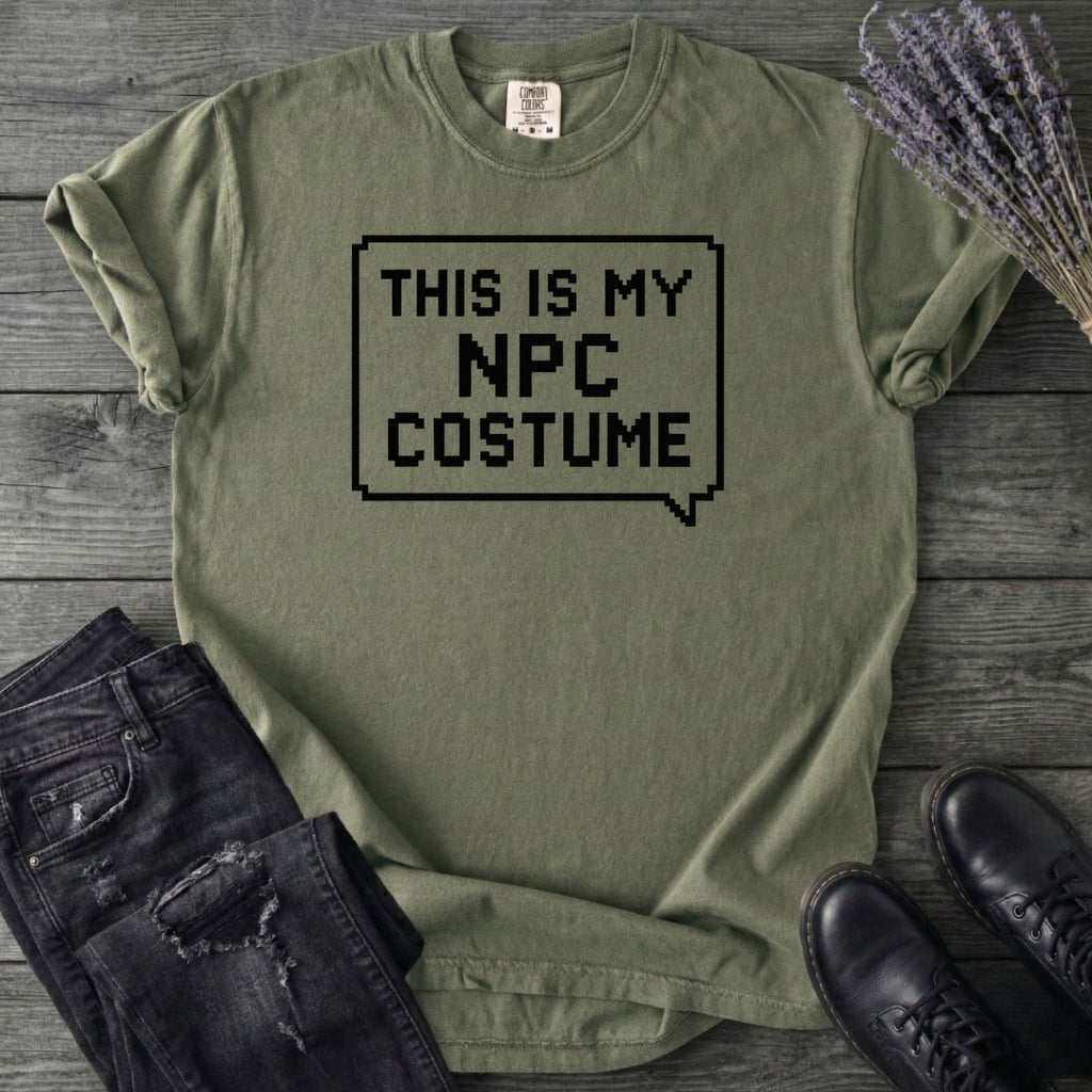 This Is My Npc Costume T-Shirt