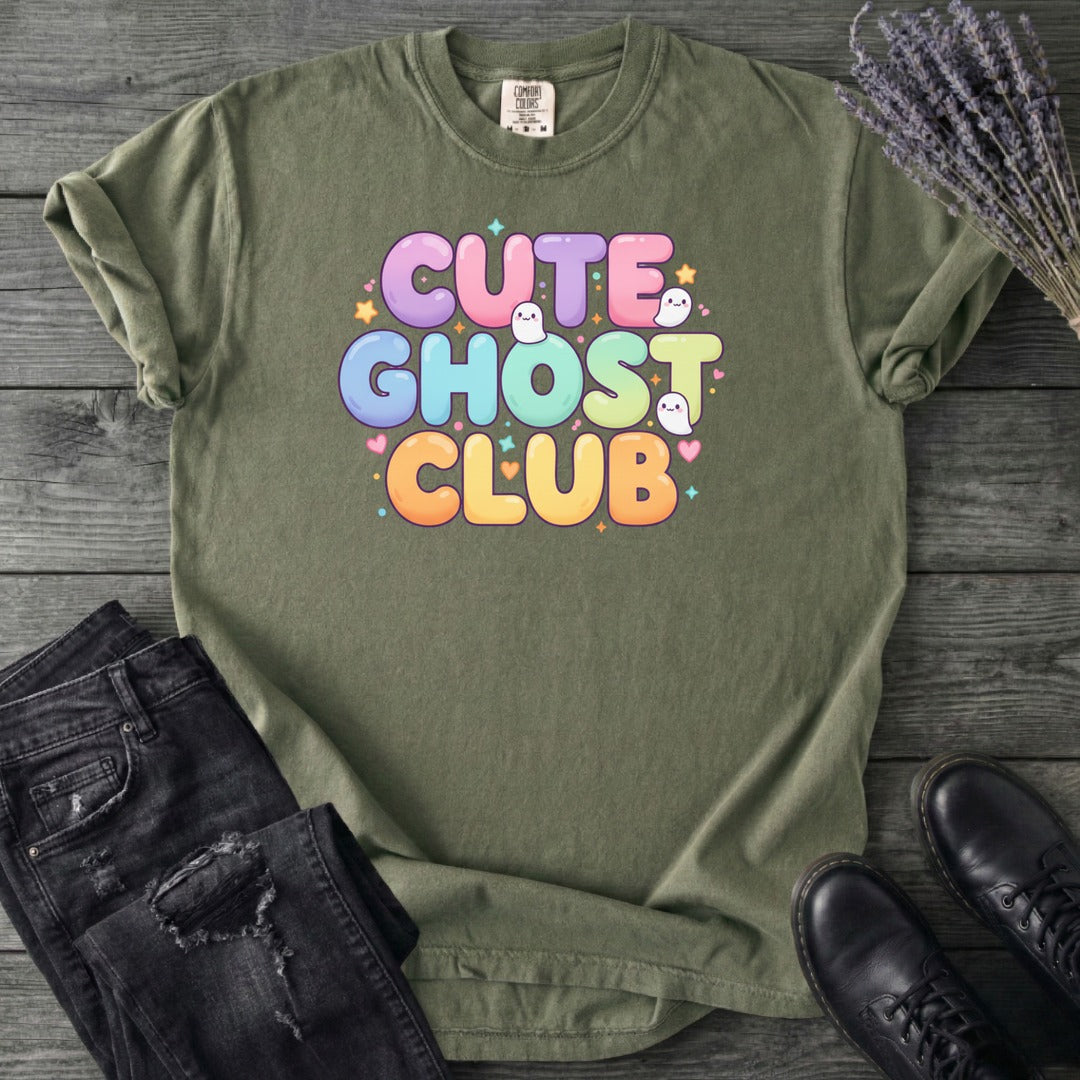 Cute Ghost Club T-Shirt