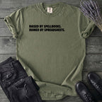Spellbooks and Spreadsheets T-Shirt