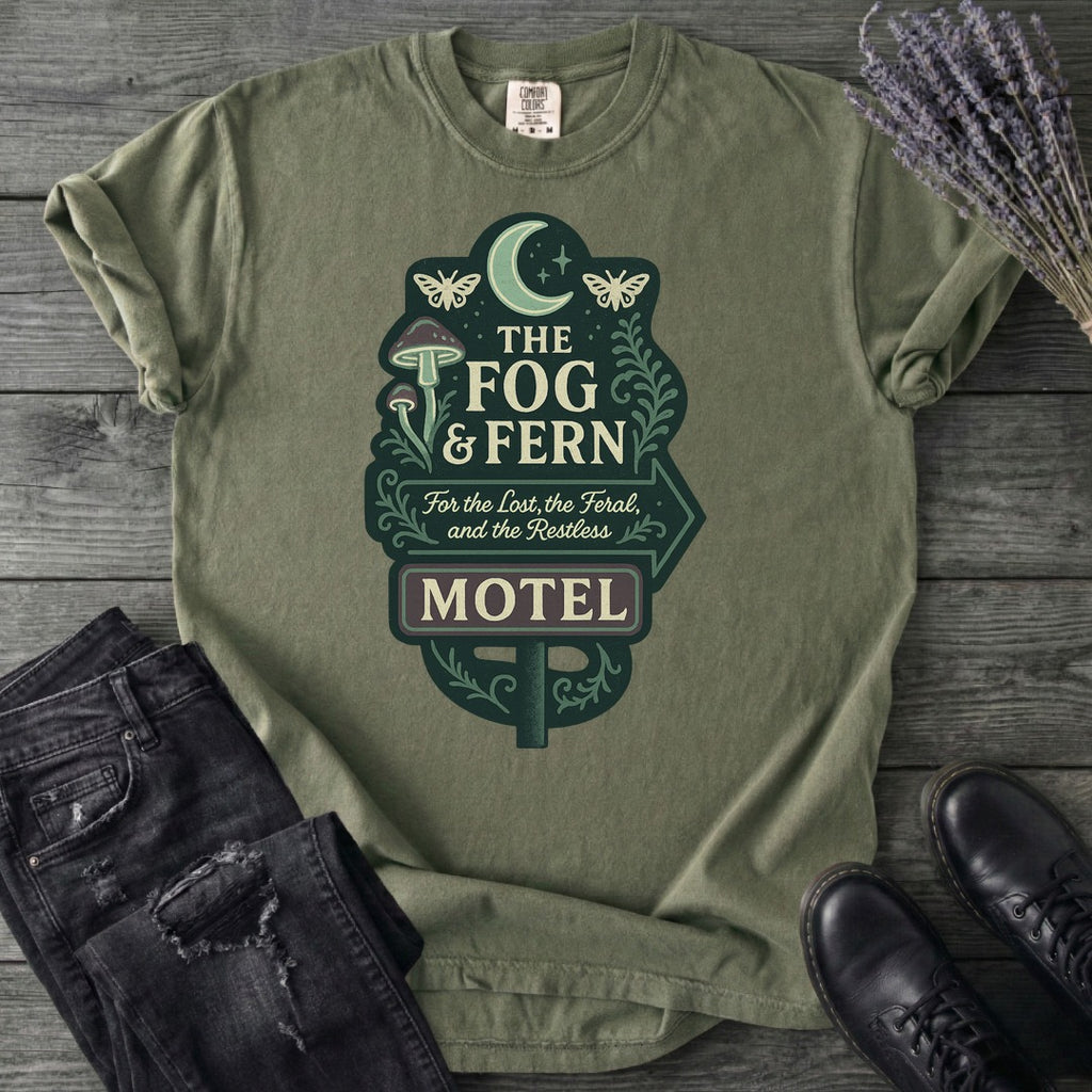 The Fog And Fern Motel T-Shirt