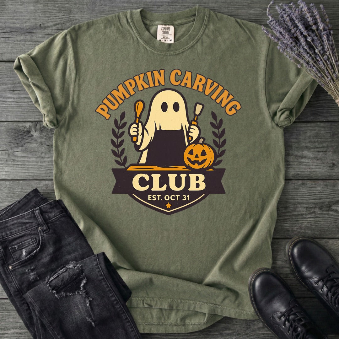 Pumpkin Carving Club T-Shirt