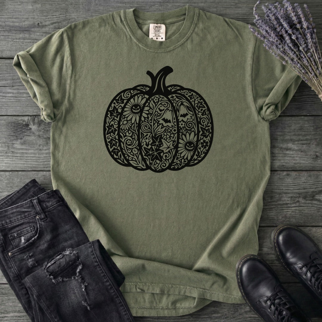 Linocut Pumpkin T-Shirt