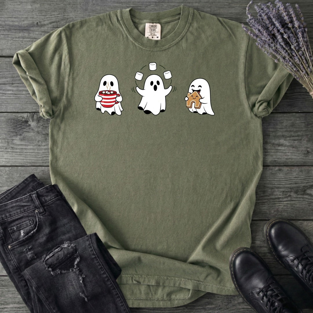 Hot Cocoa Ghosts T-Shirt