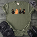 Black Cat Costume Party T-Shirt