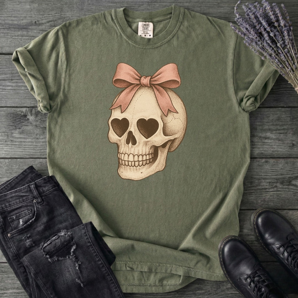 Coquette Skull T-Shirt