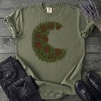 Crescent Moon Roses T-Shirt