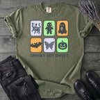 Spooky But Sweet Grid T-Shirt