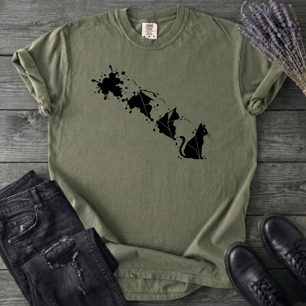 Inkblot Cat T-Shirt