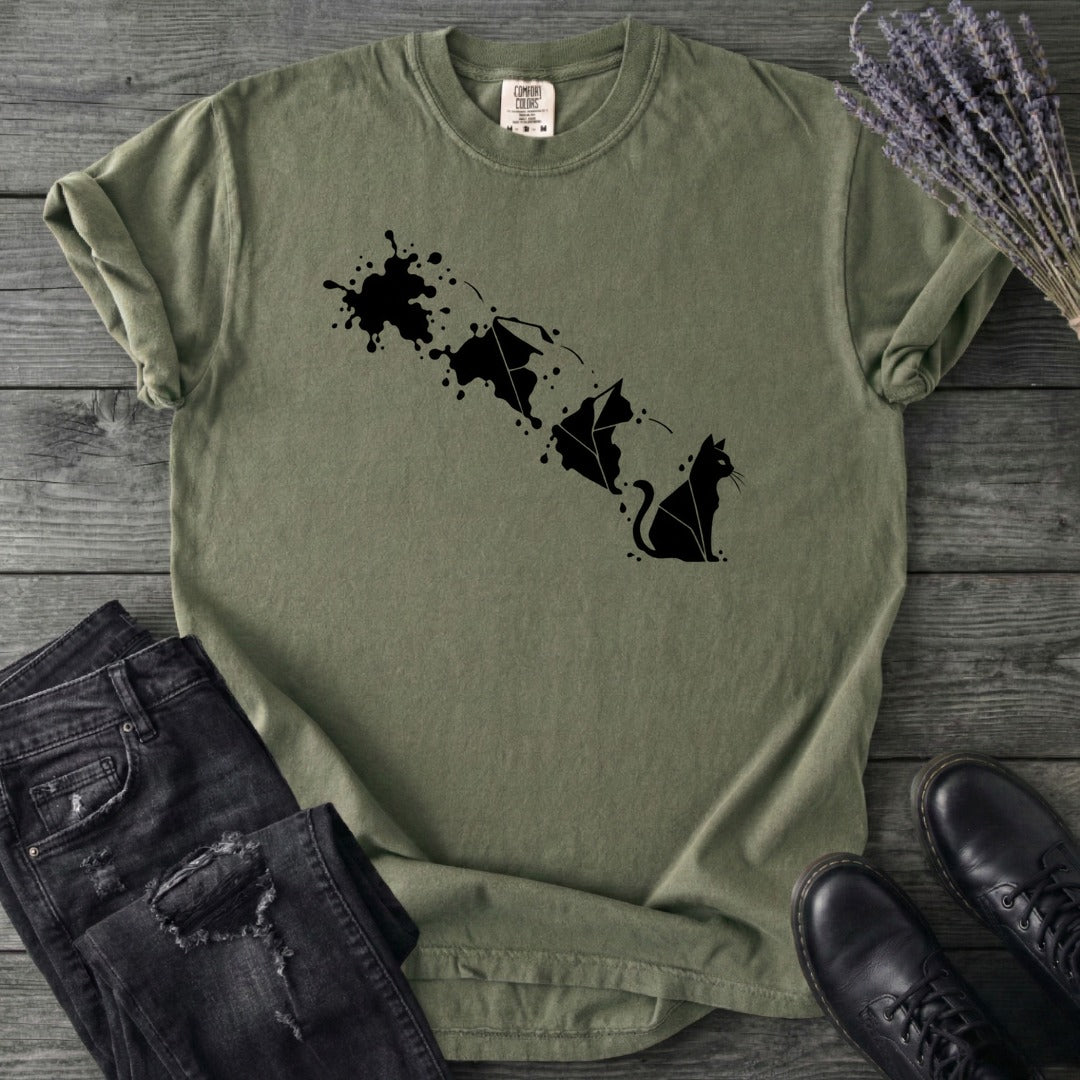 Inkblot Cat T-Shirt