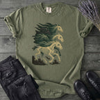 Stampeding Ghost Horses T-Shirt
