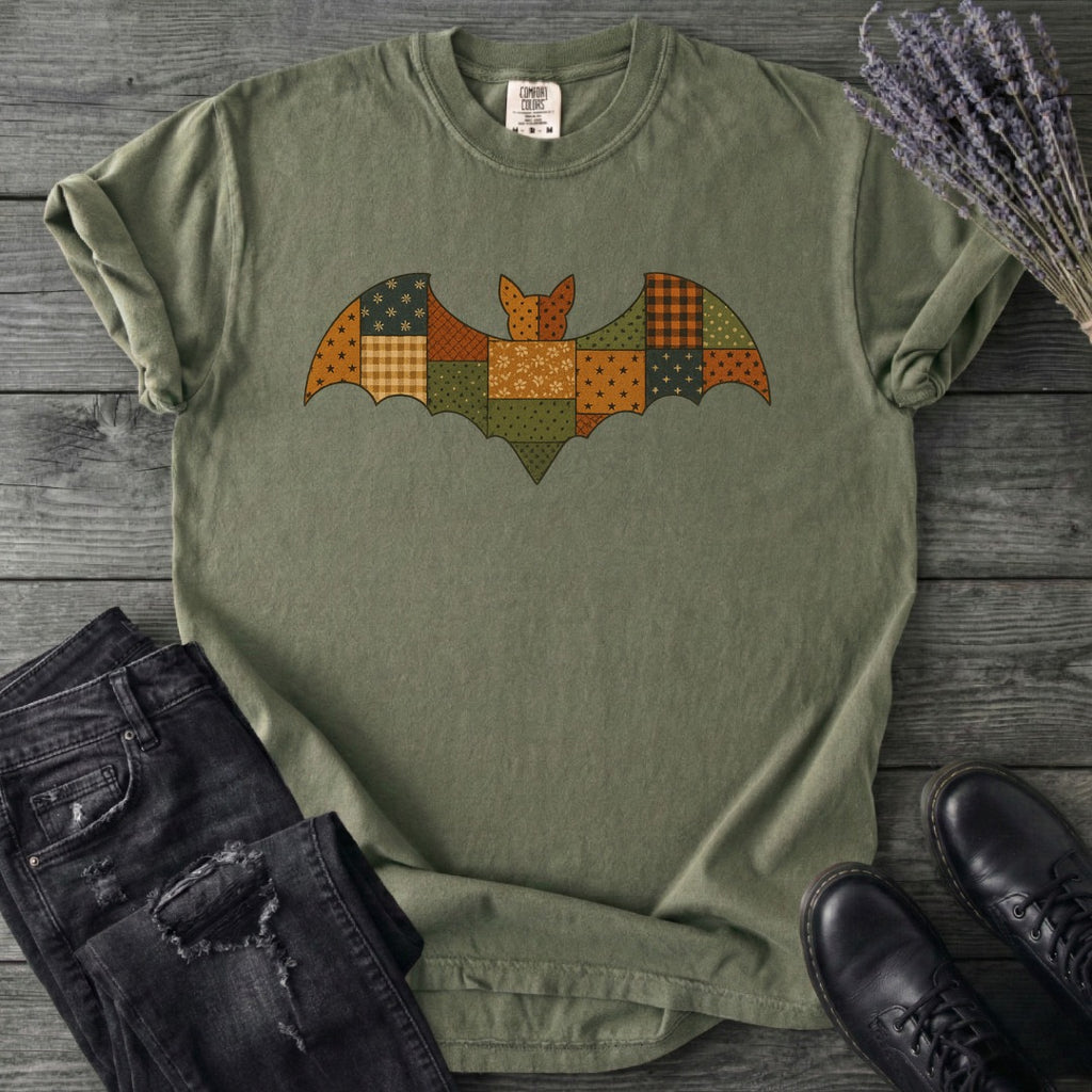 Patchwork Bat T-Shirt