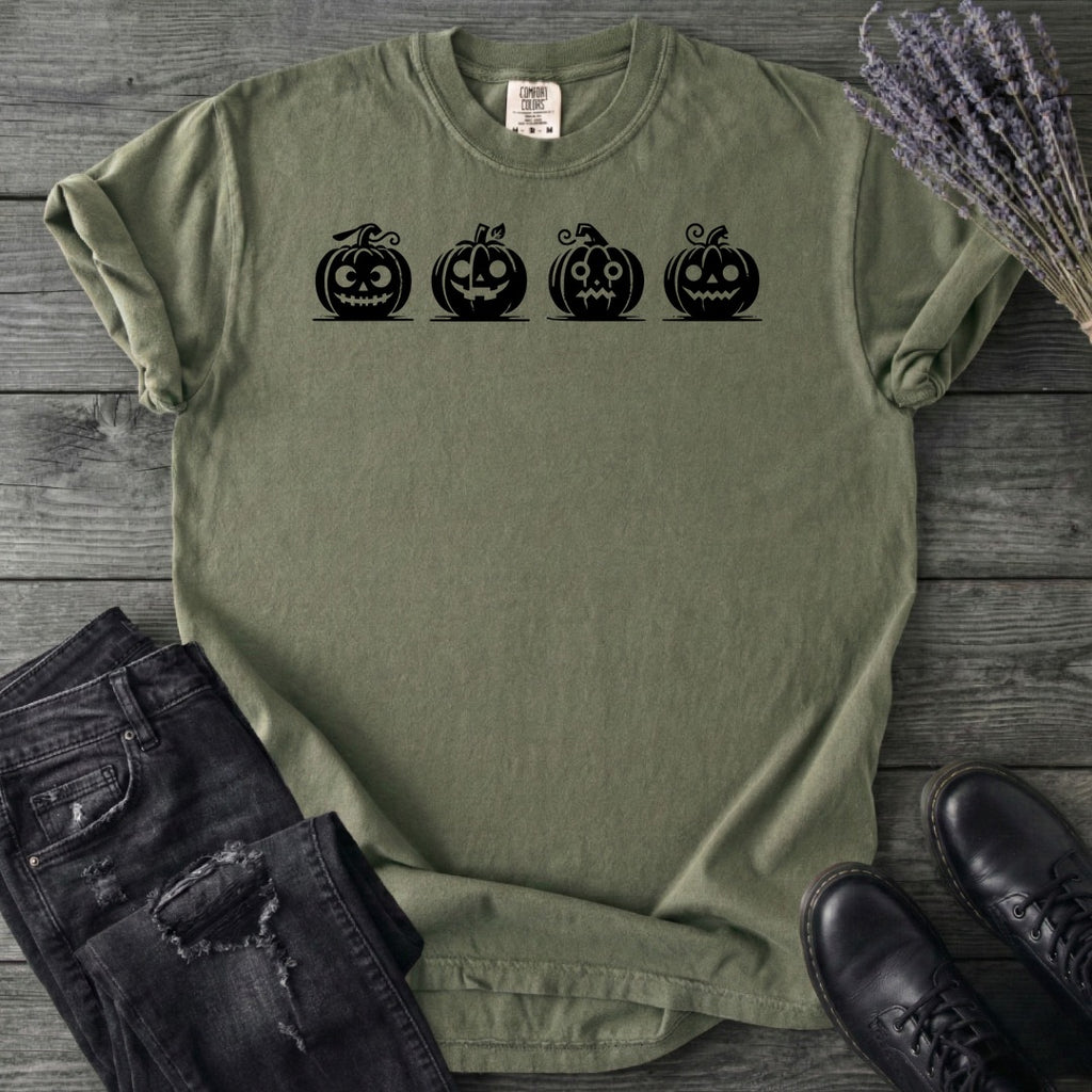 Four Jack-O-Lanterns T-Shirt