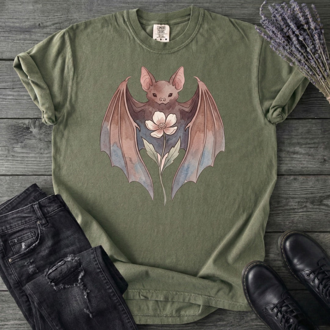 Watercolor Bat T-Shirt