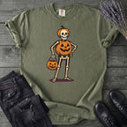 Skeleton Jack O Lantern Costume T-Shirt