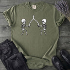 Skeleton Wishbone Pull T-Shirt