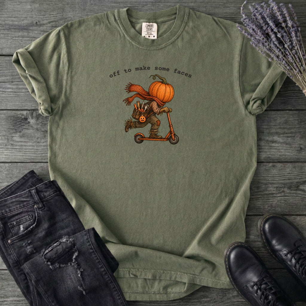 Off To Make Some Faces T-Shirt