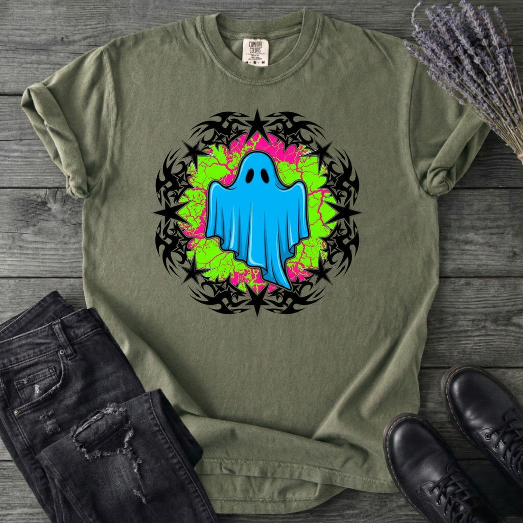 Grunge Star Ghost T-Shirt