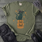 Stacked Cat and Pumpkins T-Shirt