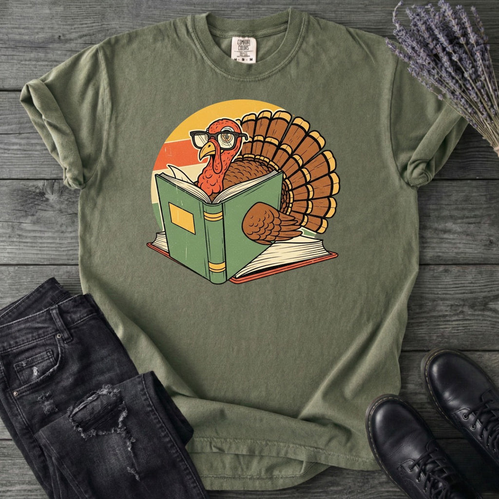 Turkey Reading T-Shirt