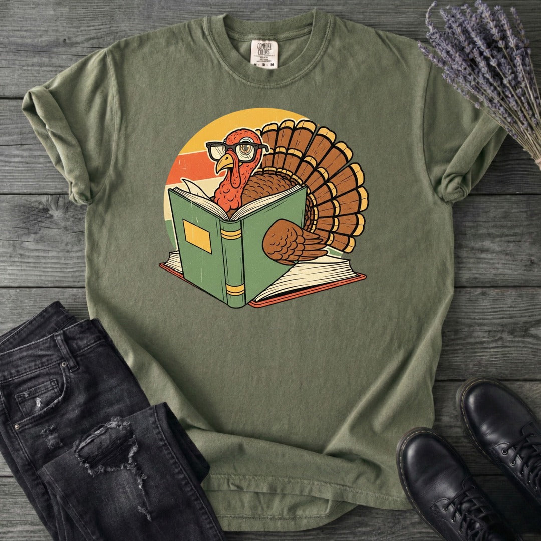 Turkey Reading T-Shirt