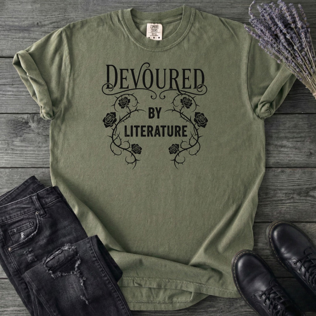 Devoured By Literature T-Shirt