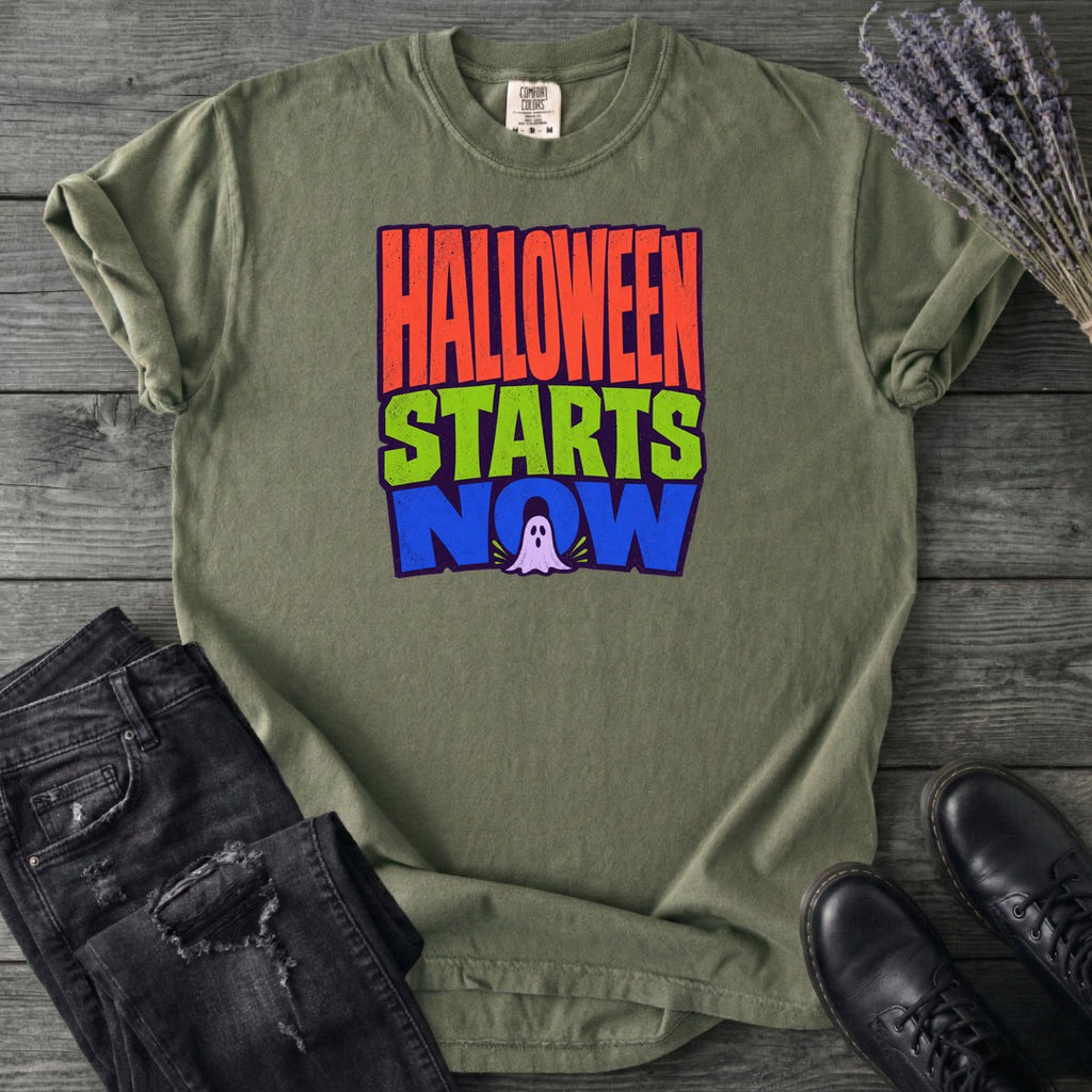 Halloween Starts Now T-Shirt