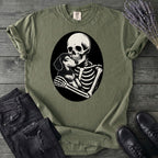 Skeleton Dachshund Hug T-Shirt