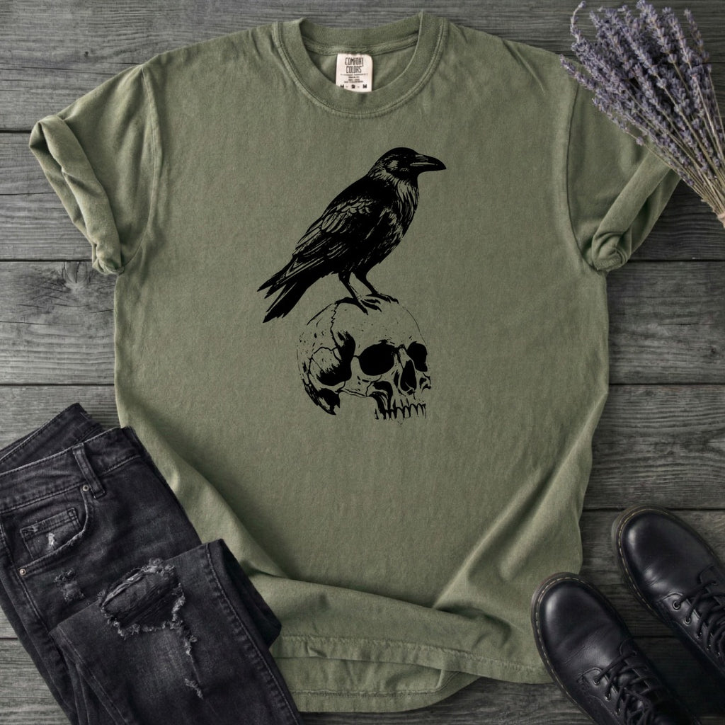 Classic Crow and Skull T-Shirt