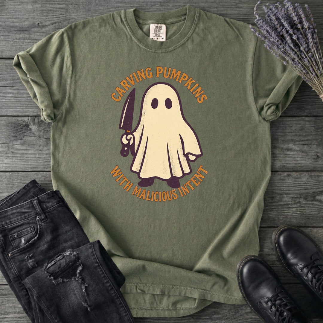 Carving With Malicious Intent T-Shirt