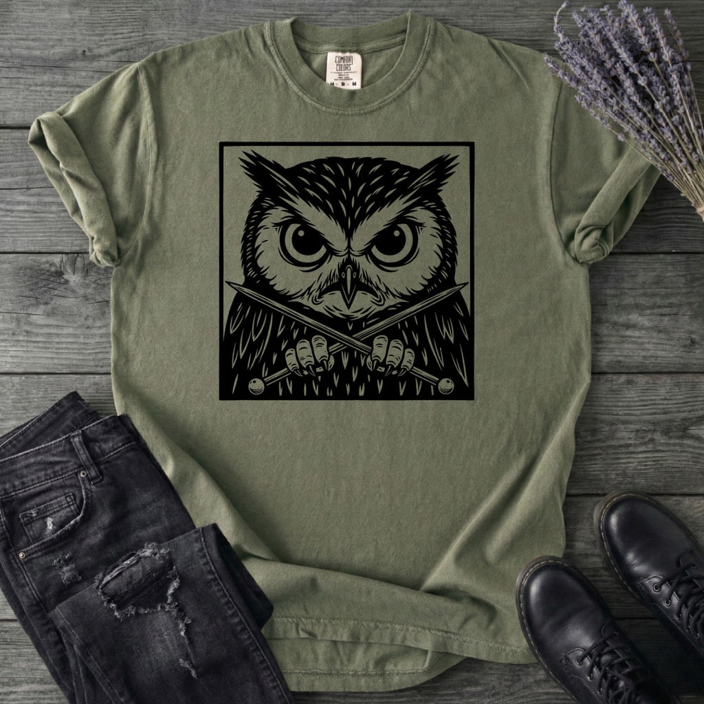 Owl Knitter T-Shirt