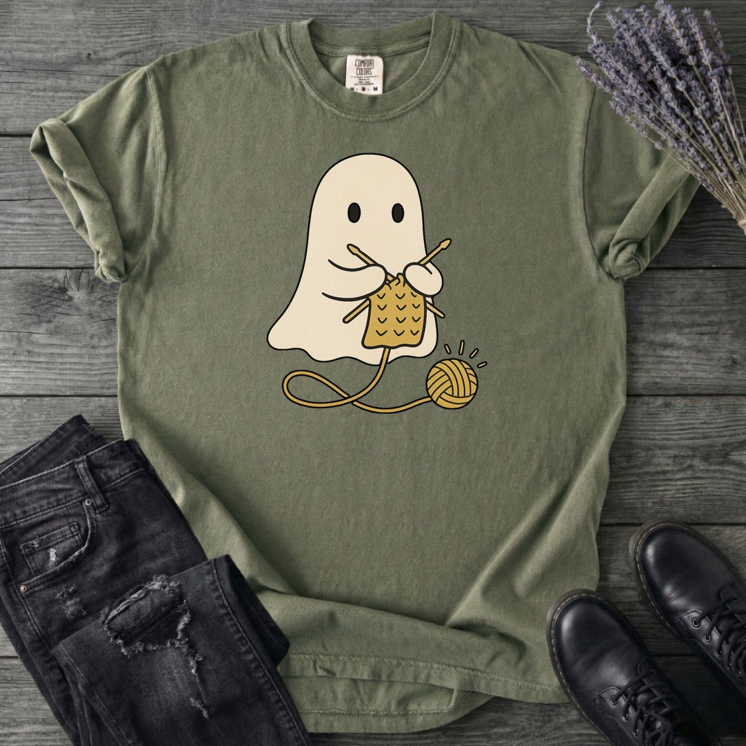 Knitting Ghost T-Shirt
