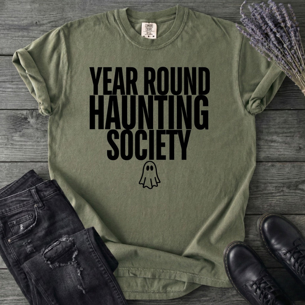Year Round Haunting Society T-Shirt
