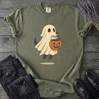 Ghost Dog Trick-Or-Treating T-Shirt