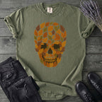 autumn leaves skull T-Shirt