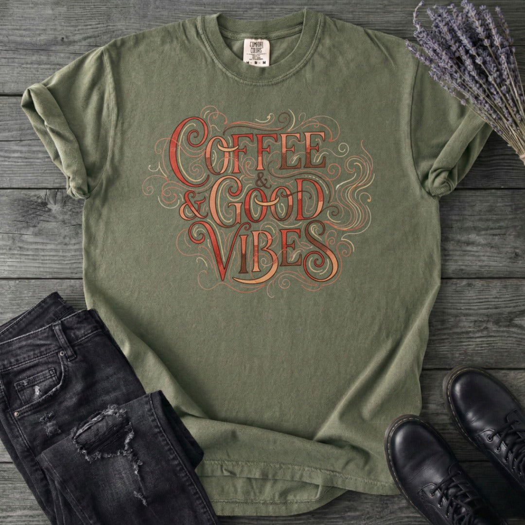 Coffee And Good Vibes T-Shirt