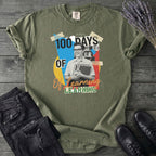 Old School 100 Days Of Learning T-Shirt