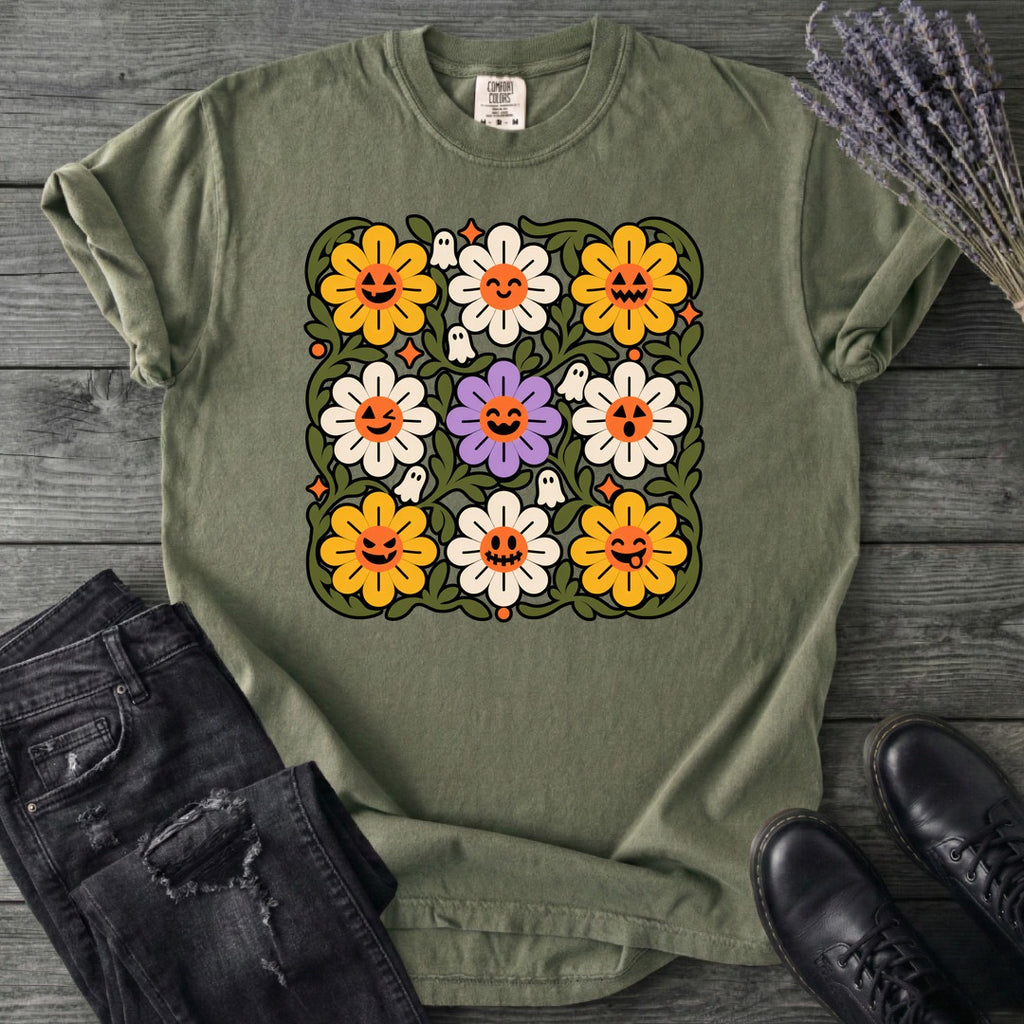 Spooky Floral T-Shirt