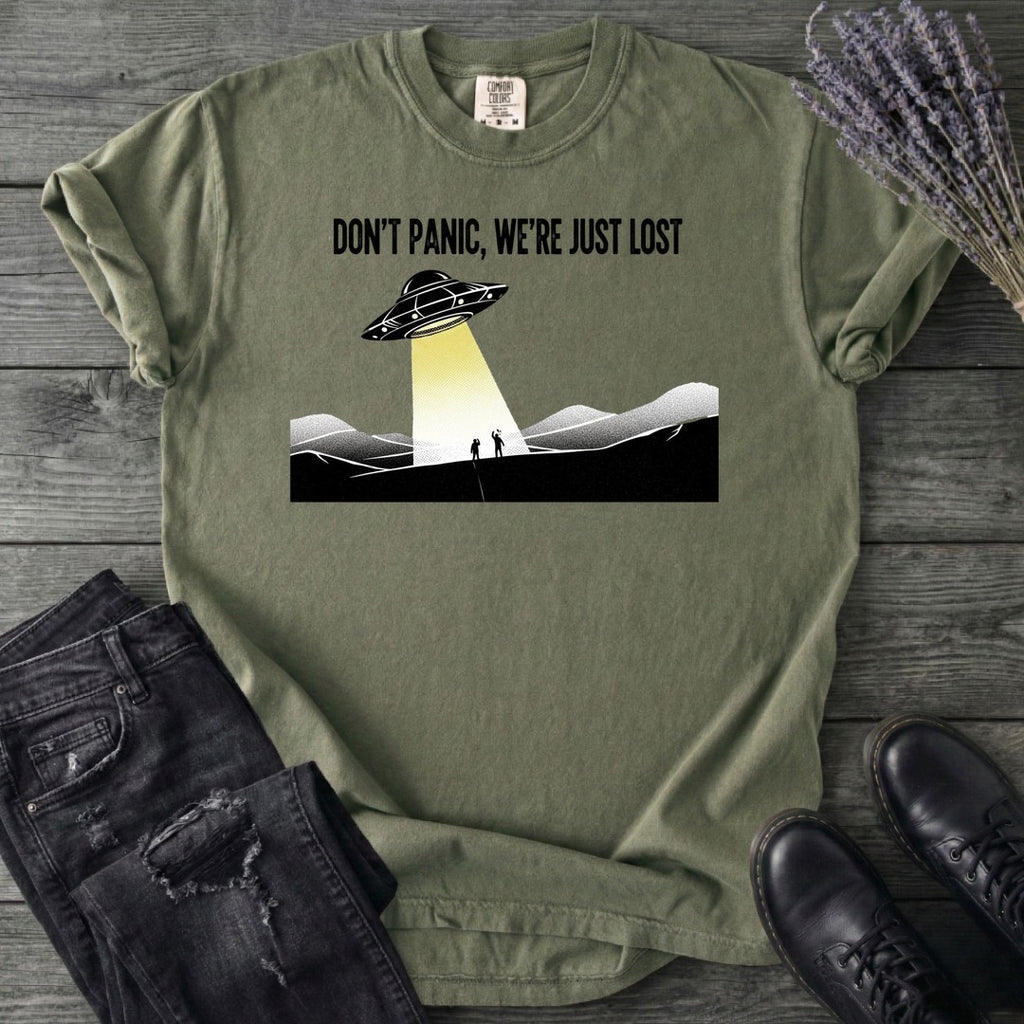 Dont Panic Were Lost T-Shirt