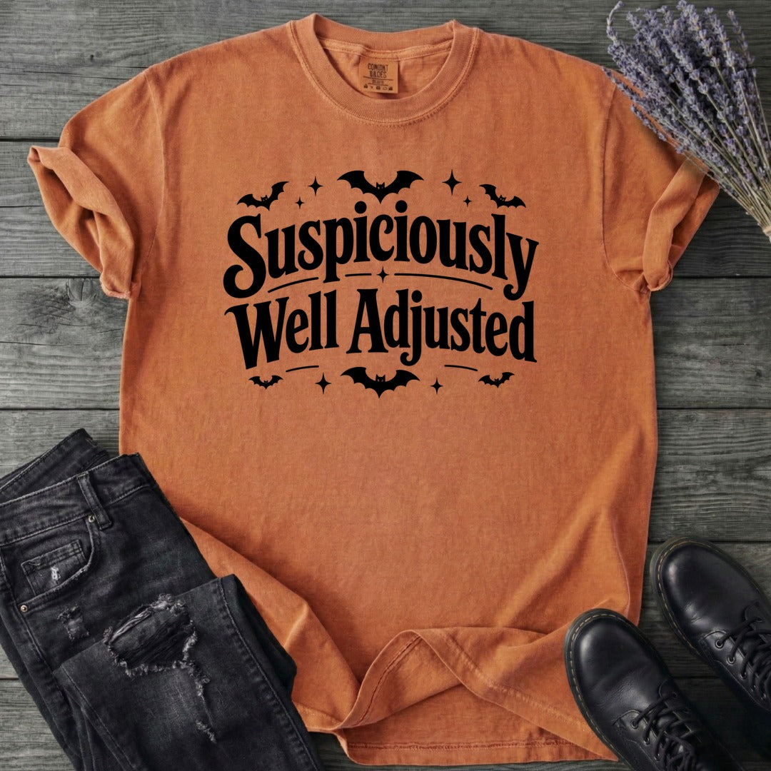 Suspiciously Well Adjusted T-Shirt