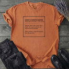 Museum Exhibit Card T-Shirt
