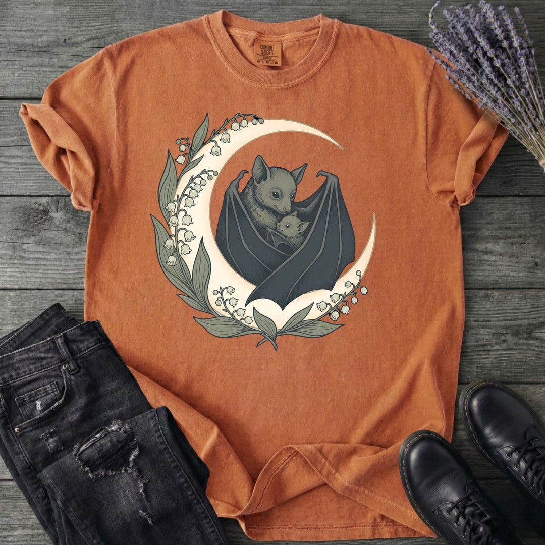Mom And Baby Bat T-Shirt