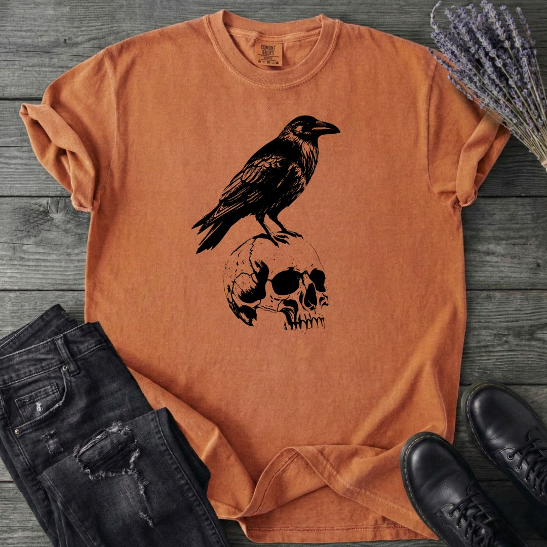 Classic Crow and Skull T-Shirt