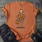 Skeleton Jack O Lantern Costume T-Shirt