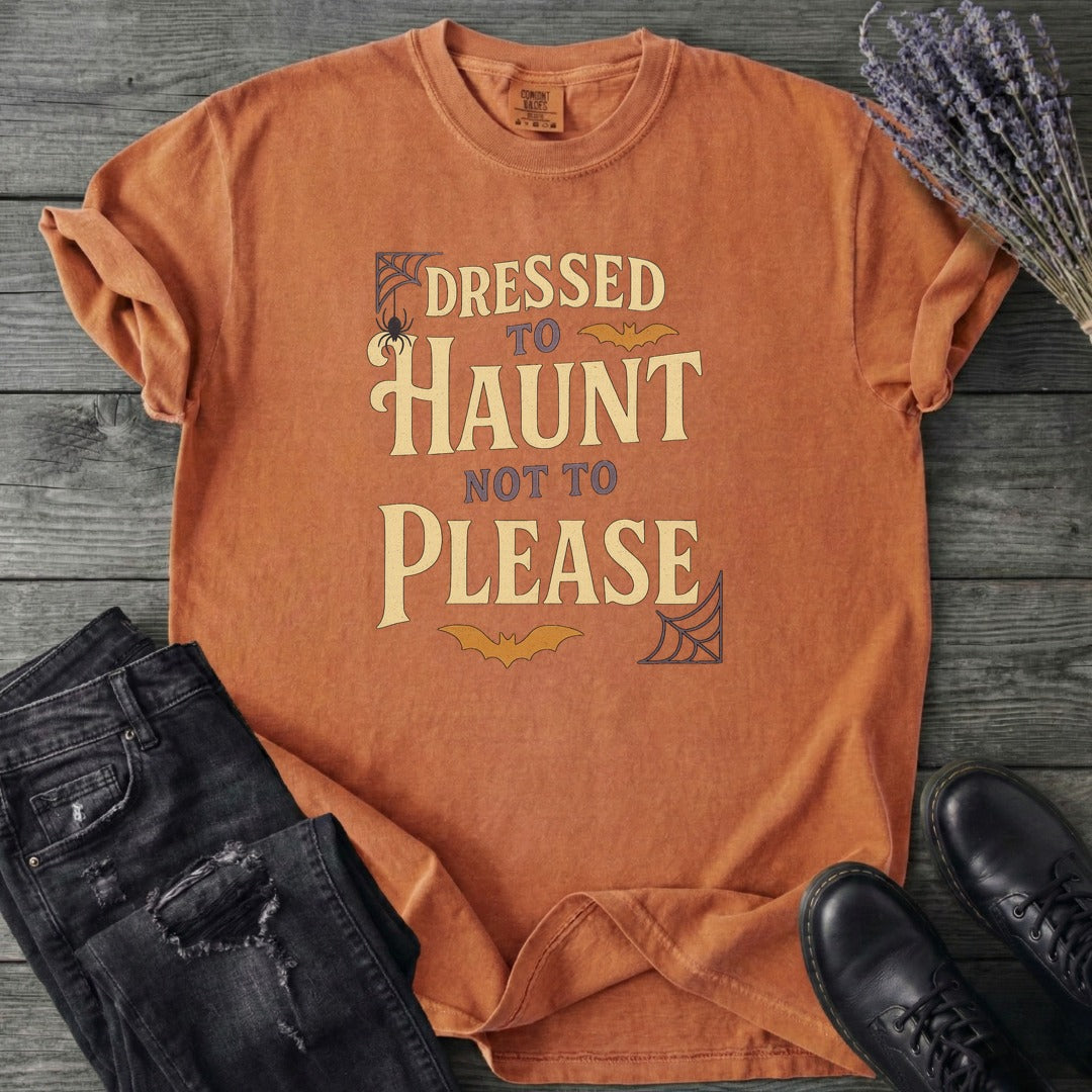 Dressed To Haunt Not To Please T-Shirt