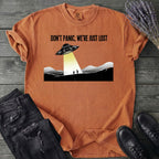 Dont Panic Were Lost T-Shirt