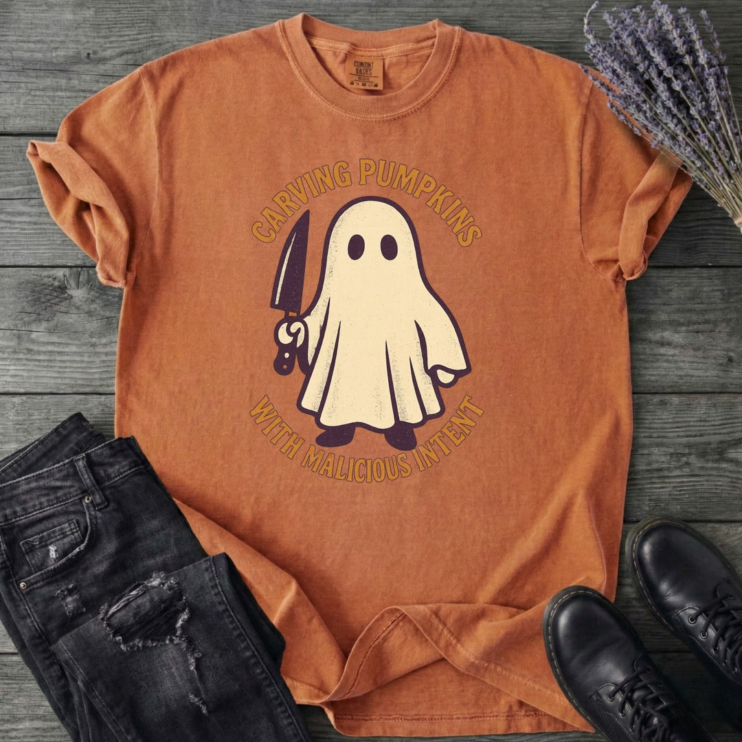 Carving With Malicious Intent T-Shirt