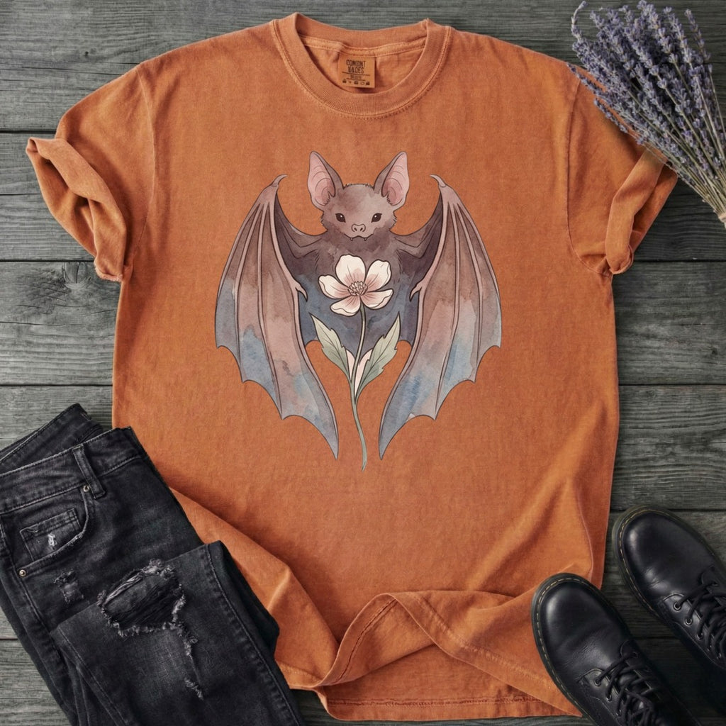 Watercolor Bat T-Shirt
