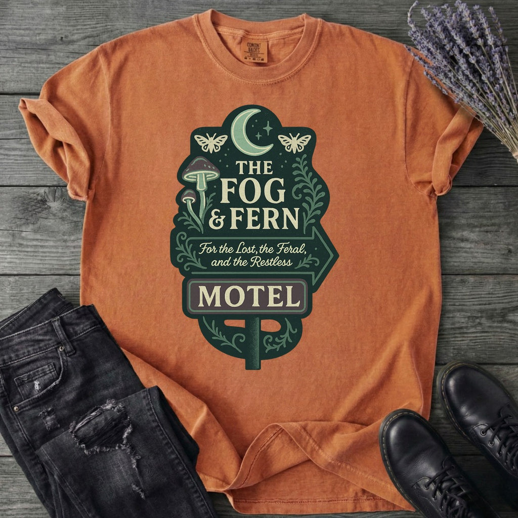 The Fog And Fern Motel T-Shirt