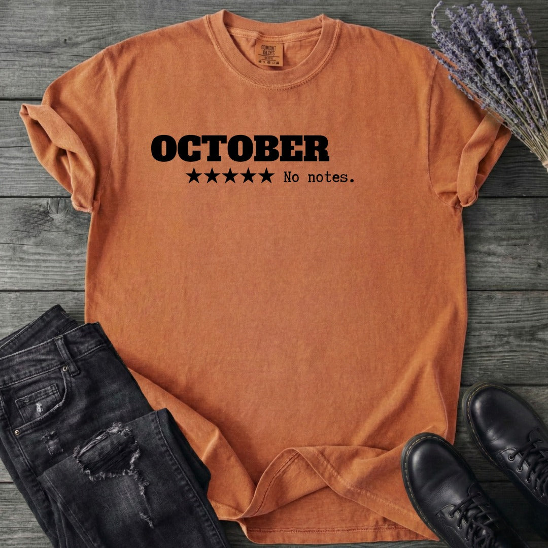 October Review T-Shirt