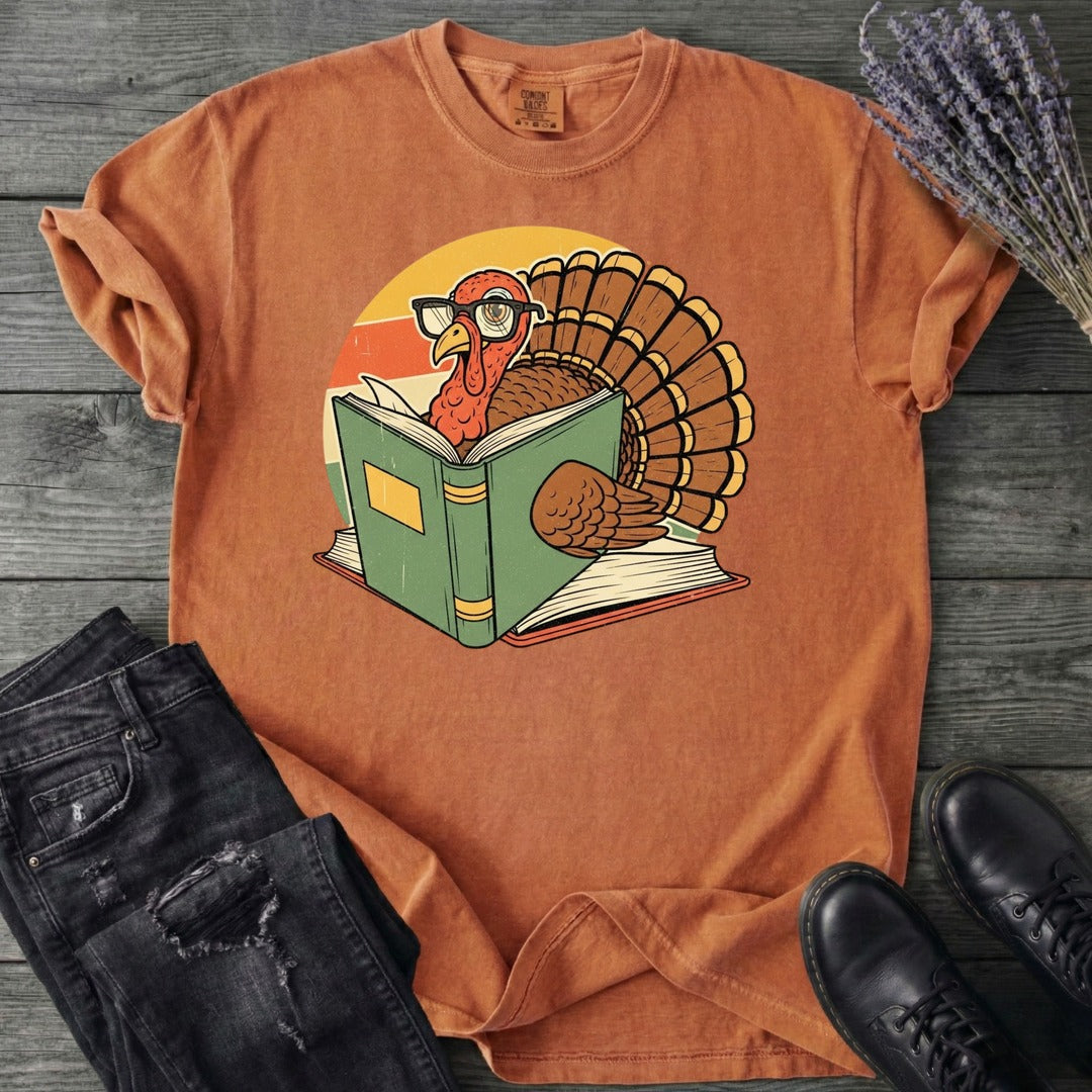 Turkey Reading T-Shirt